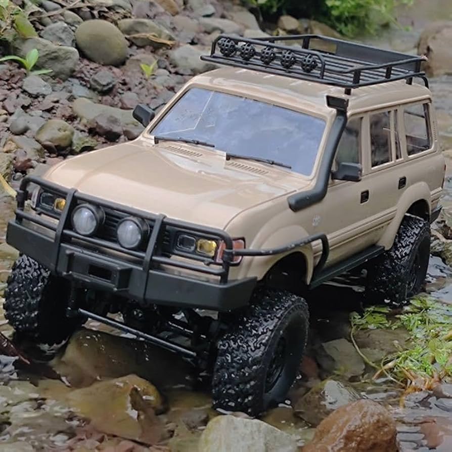 バッテリー2個付き WPL C54-1 RTR LC80 4WD イエロー バッテリー2個付き WPL C54-1 RTR LC80 4WD イエロー Amazon.co